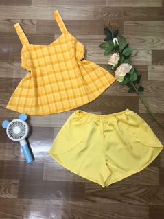 SET MẶC NHÀ ÁO LỤA THÁI + QUẦN SATIN
