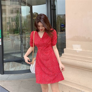 Đầm Retro Cut out lưng