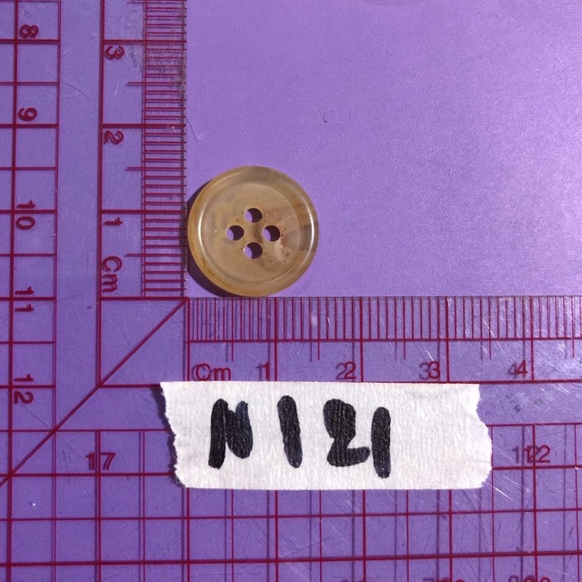 Combo 10 nút áo nâu kem N121-N124