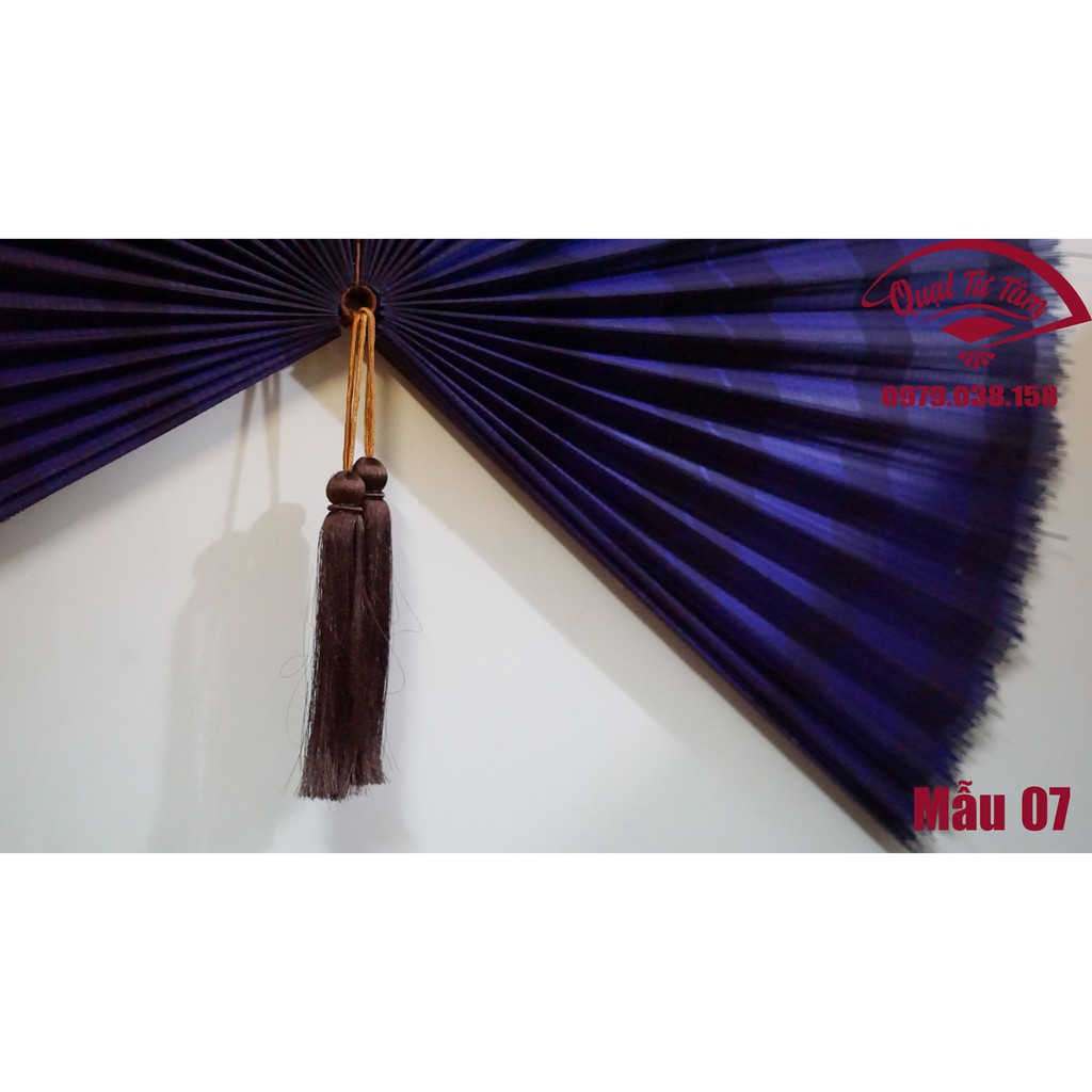 [THỦ CÔNG 100%] Quạt treo tường kích thước lớn (Đường kinh 120cm) Trang trí nhà cửa  - Quạt Từ Tâm