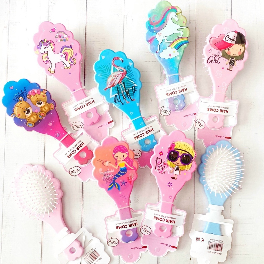 Lược Gai Chống Rối, Massage Đầu, Tạo Kiểu Tiện Lợi HAIR COMB (Giao Mẫu Ngẫu Nhiên)