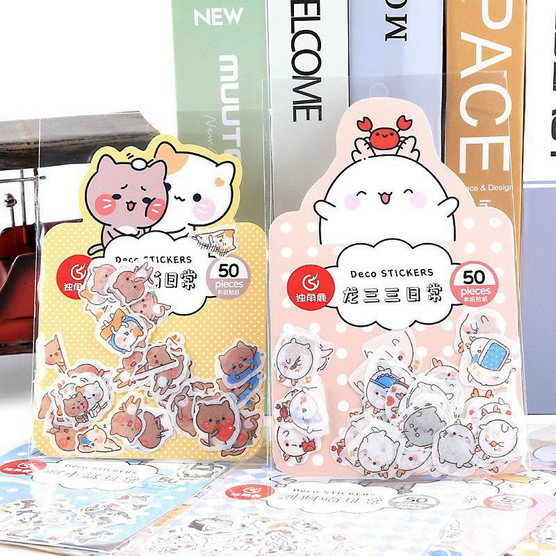 Sticker 50 miếng dán