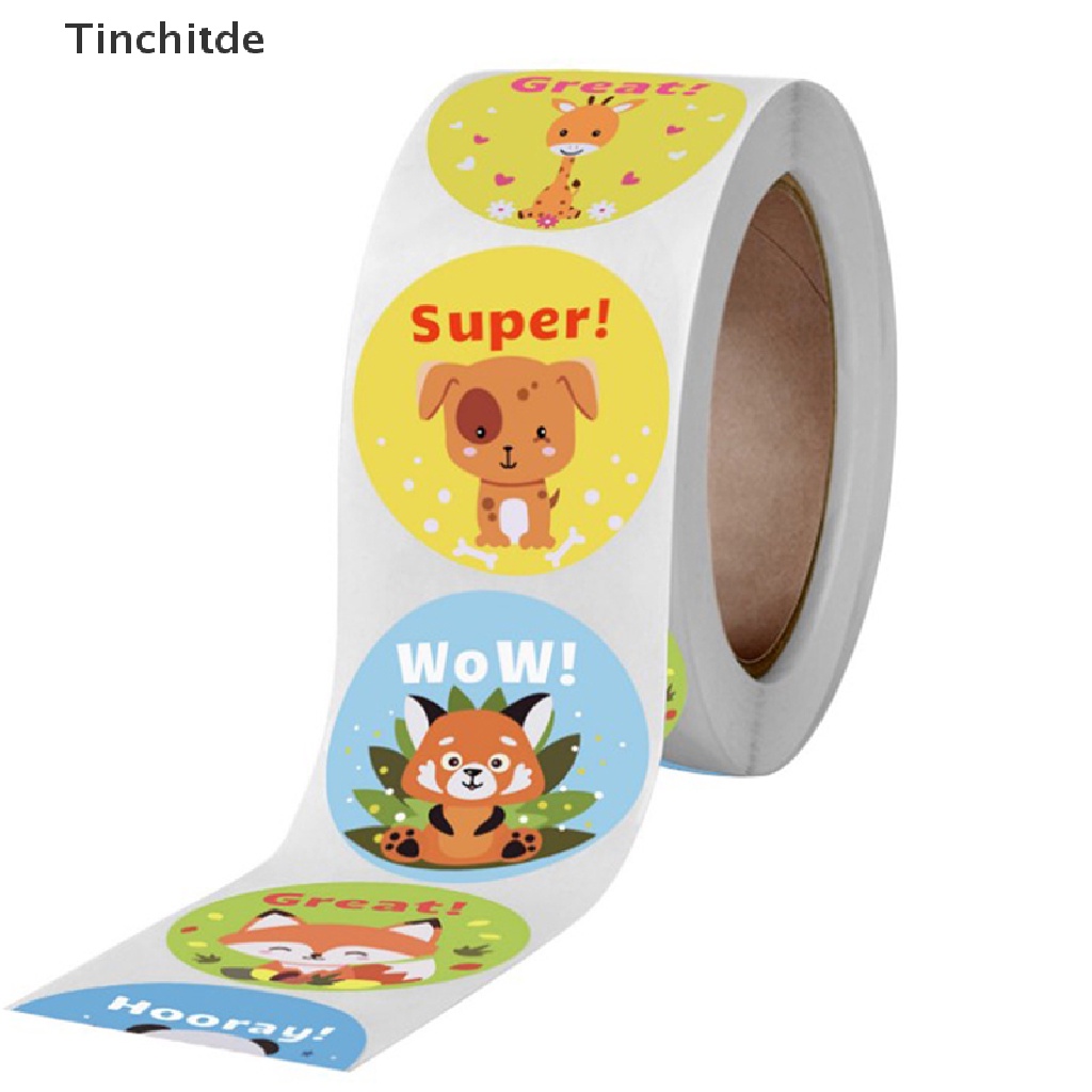 Bộ 500 Miếng Dán Trang Trí Hình Động Vật Mới