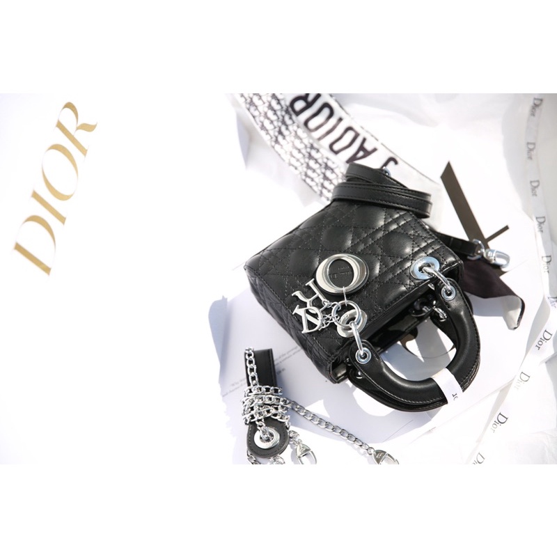 Túi ô vuông lady quai xách