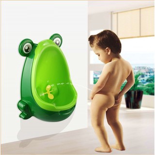 Bô con ếch GEARSHOP bô tiểu ếch dán tường luyện đi vệ sinh đúng cách cho bé màu sắc rực rỡ