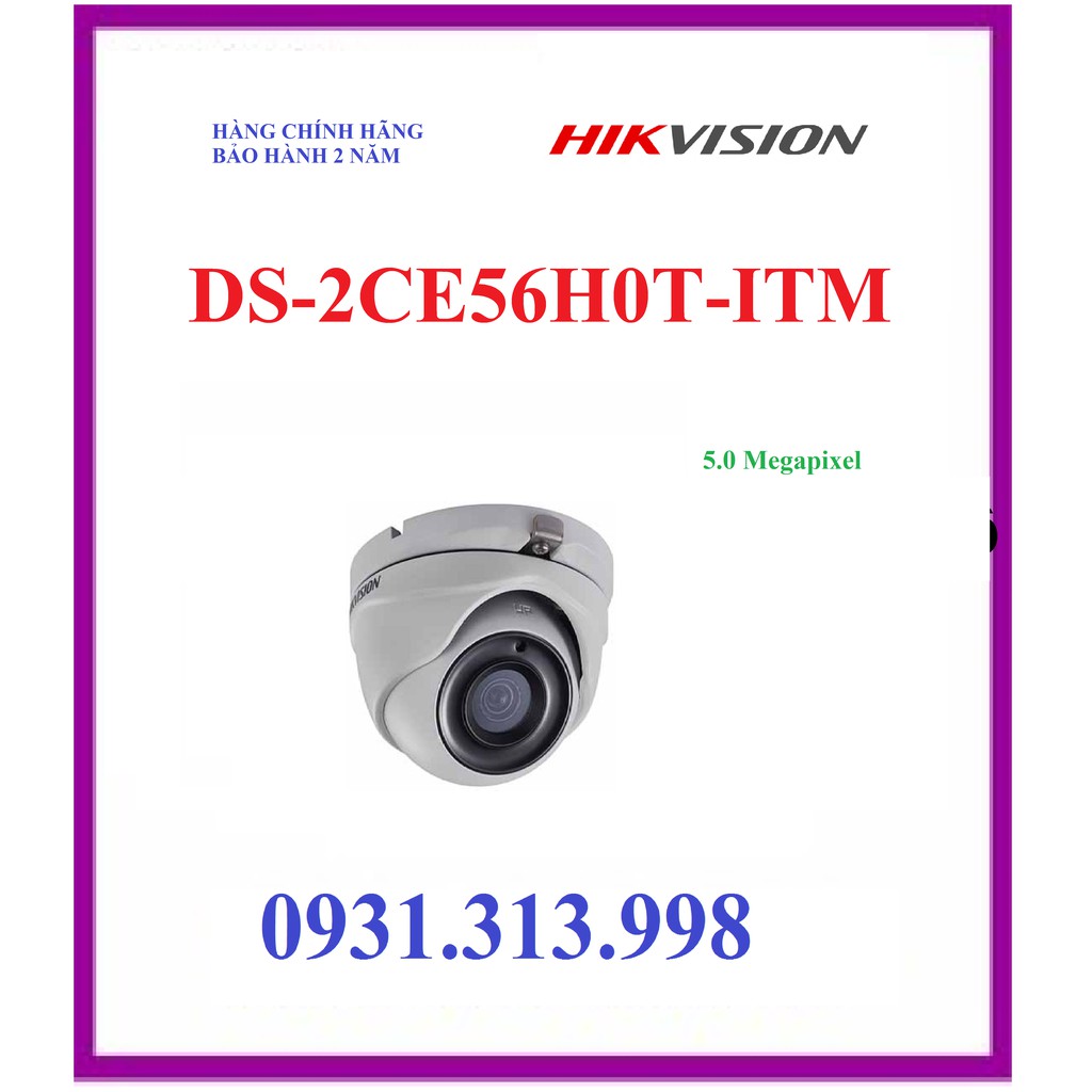 Camera Hikvision DS-2CE56H0T-ITM