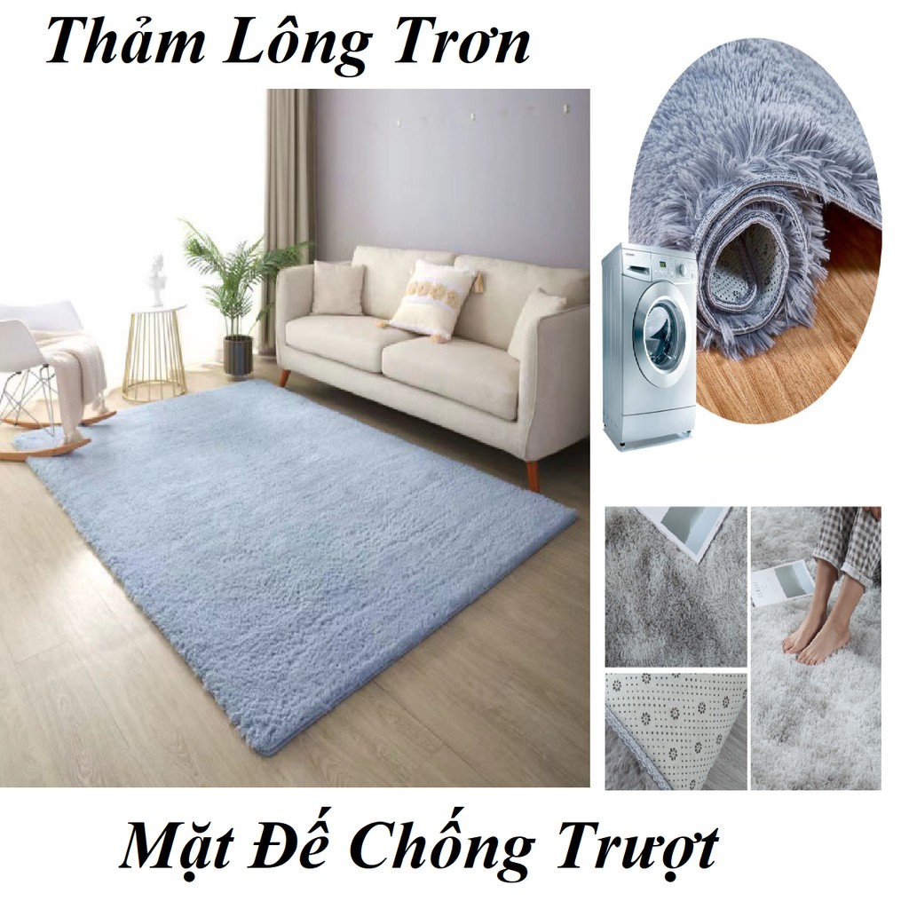 [NHẬN MÃ GIẢM 23%] THẢM LÔNG CHỐNG THẤM NƯỚC SIÊU BỀN 1M6X2M - THẢM LÔNG MẶT ĐẾ CHỐNG TRƯỢT THIẾT KẾ HIỆN ĐẠI SANG TRỌNG