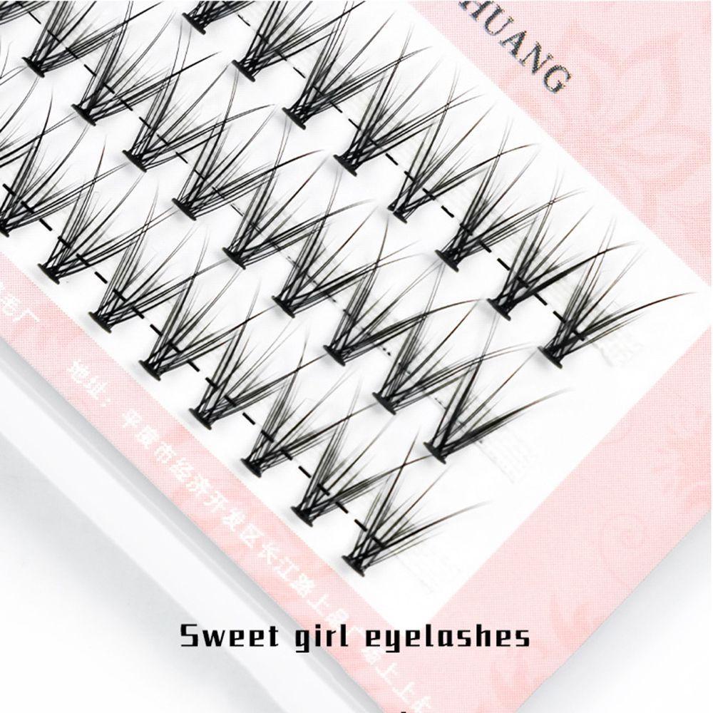 Lông Mi Giả Đuôi Cá Loại C Uốn Cong Mềm Mại Trang Điểm Chuyên Nghiệp Cho Nữ