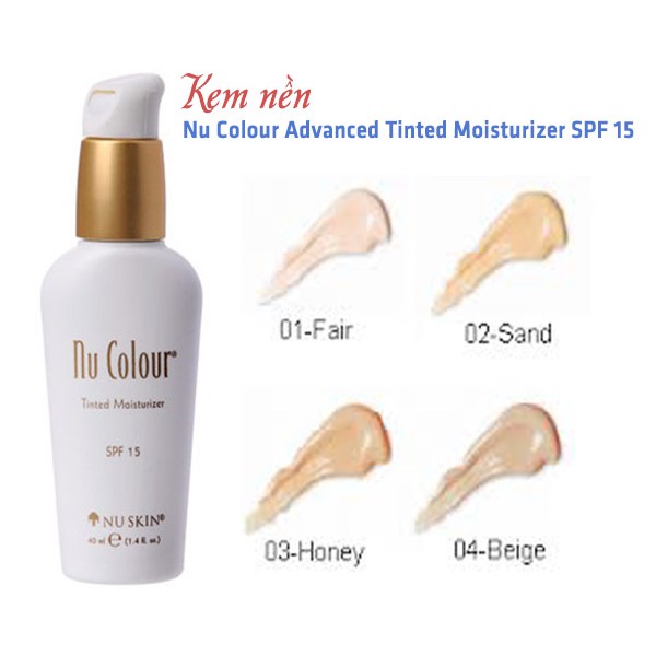 KEM NỀN NUSKIN ADVANCED TINTED MOISTURIZER SPF 15