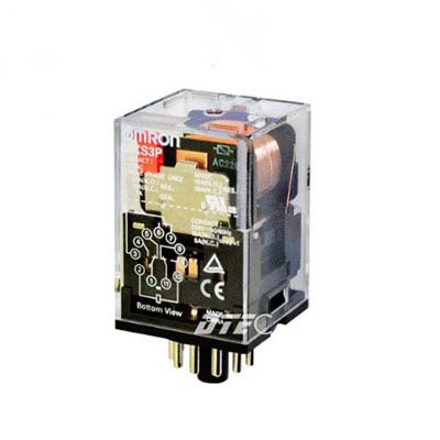 Rơle trung gian MK2P-I 8-11 chân Tròn 12VDC, 24VDC ,110VAC, 220V-240VAC