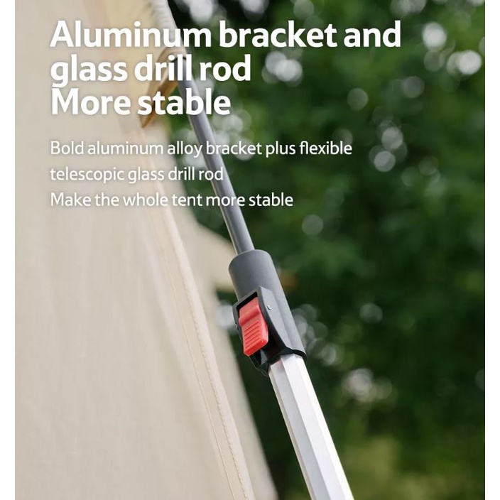 Lều Glamping tự bung Naturehike NH21ZP010 có mái che chính hãng,Lều tự bung Naturehike NH21ZP010 chính hãng