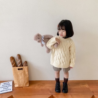 Áo len cổ lọ cho bé trai, bé gái