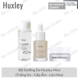 Set Dưỡng Da Huxley Mini (Toner Mini, Kem Huxley Mini, Serum Huxley Mini)