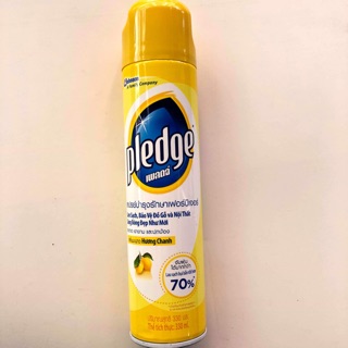 Bình xịt bóng gỗ hương chanh Pledge 330ml