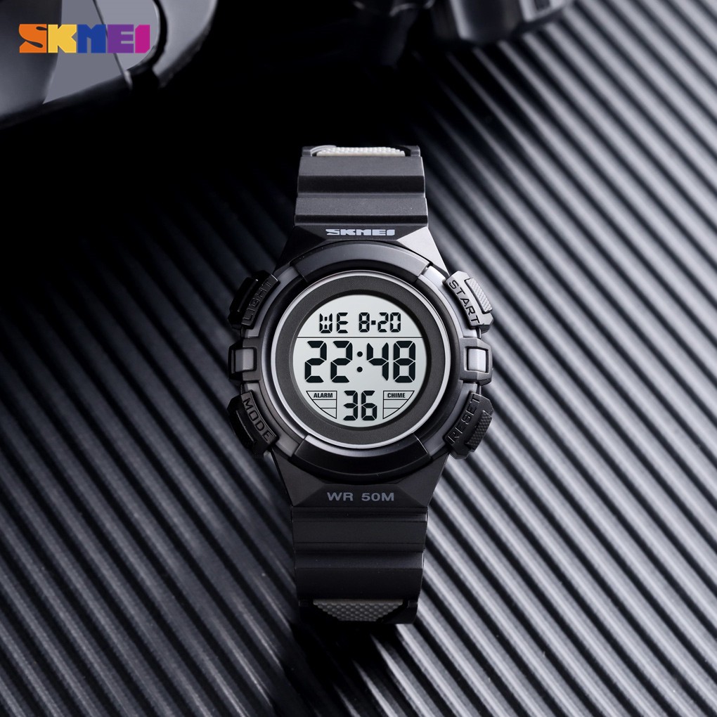 SKMEI 1559 Sport Children Watch Waterproof LED Digital Multifunction Casual Electronic for Boys Girls Gifts | BigBuy360 - bigbuy360.vn