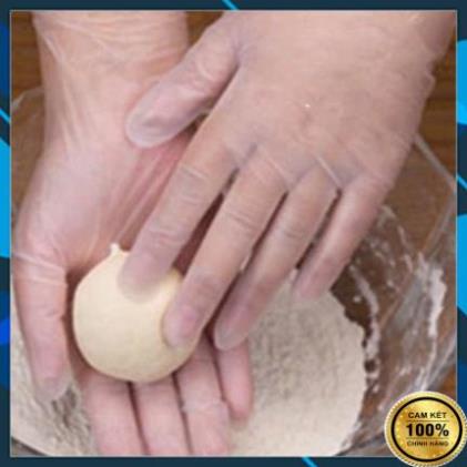 Hộp 100 Găng Tay Cao Su Tpe Victoria Bay, Bao Tay Siêu Dai Dùng 1 Lần Làm Bếp Nấu Ăn Vệ Sinh