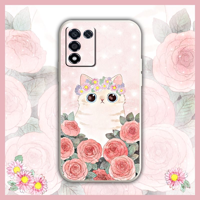 Ốp Điện Thoại Silicon Mềm Mịn Thân Thiện Với Da Bảo Vệ Ống Kính Máy Ảnh Cho OPPO K9S / Realme Q3S / Q3T Sự Bảo Vệ