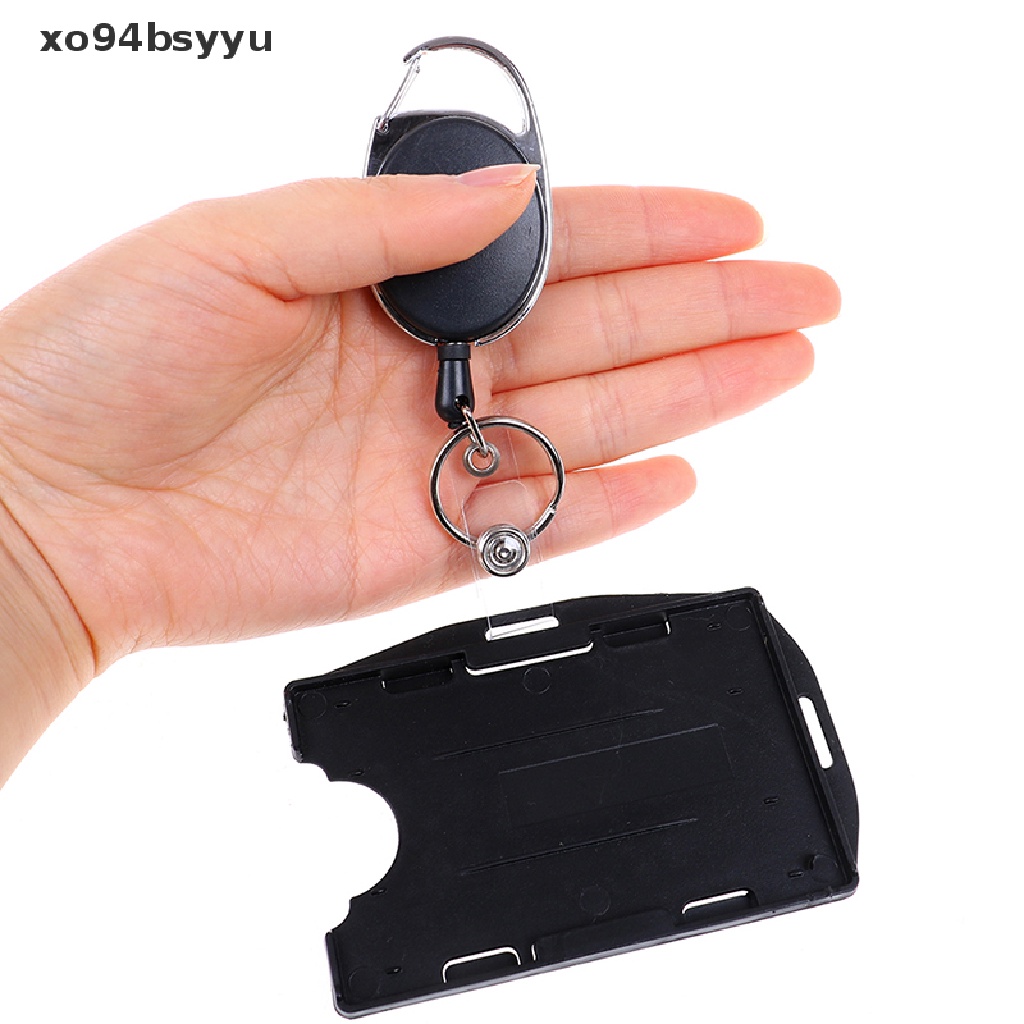 Set 2 Túi Đựng Thẻ ID Xo94Bsyu Kèm Móc Khóa Đa Năng Tiện Dụng