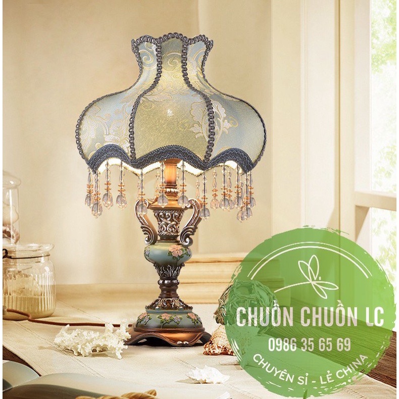 Đèn ngủ để bàn phong cách hoàng gia sang trọng DN02