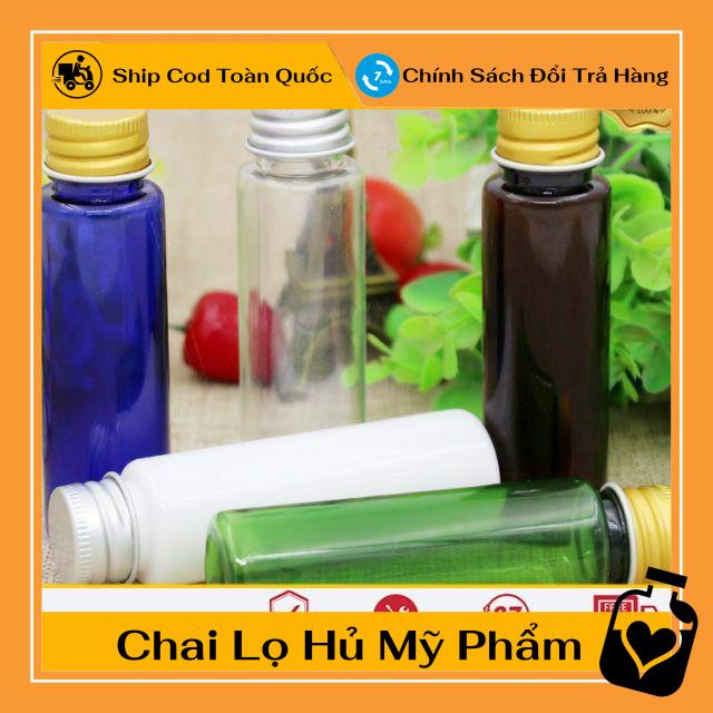 Chai Chiết Mĩ Phẩm ❤ TOP GIÁ RẺ ❤ Chai nhựa pet 30ml/20ml nắp vặn nhôm chiết mỹ phẩm, dược phẩm , phụ kiện du lịch