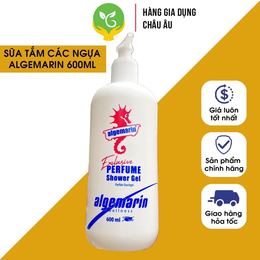 Sữa Tắm Cá Ngựa Algemarin Perfume Shower Gel - Germany