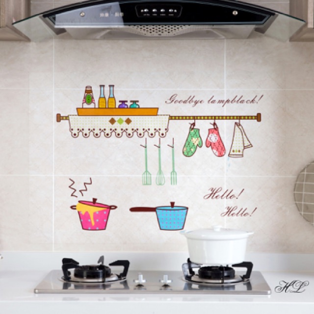 GIẤY DÁN TƯỜNG | DECAL DÁN BẾP KHỔ LỚP CHỊU NHIỆT 2023