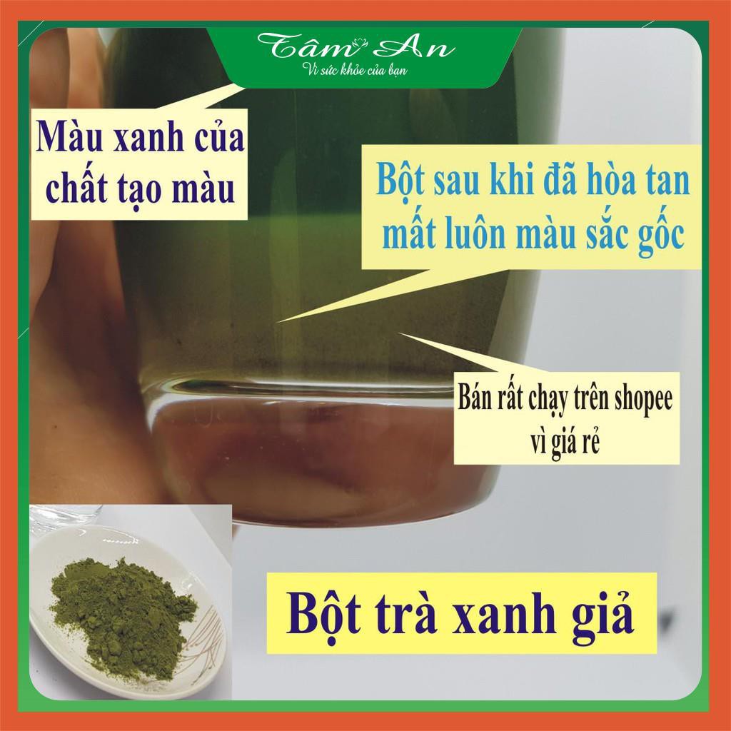 {TÂM AN - Trà Thật} Bột trà xanh nguyên chất 100% - 100gr- đắp mặt - làm mặt na -làm đẹp da -chăm sóc da