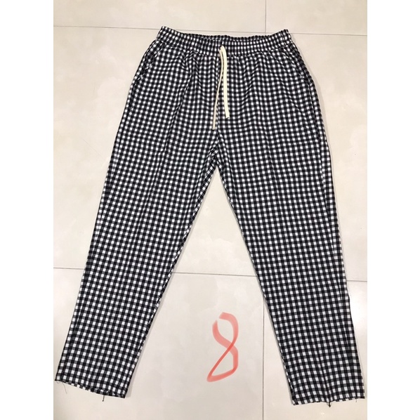 Quần thun sọc caro Baggy , quần Jogger ống suôn nam nữ . Hàng chuẩn đẹp nhiều màu ( hàng có sẵn ). | BigBuy360 - bigbuy360.vn