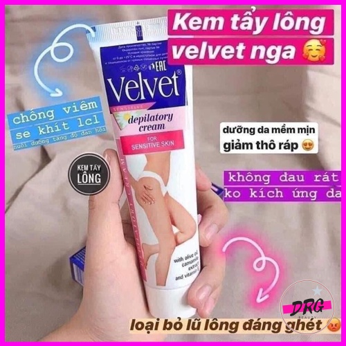 Kem tẩy lông Velvet Nga