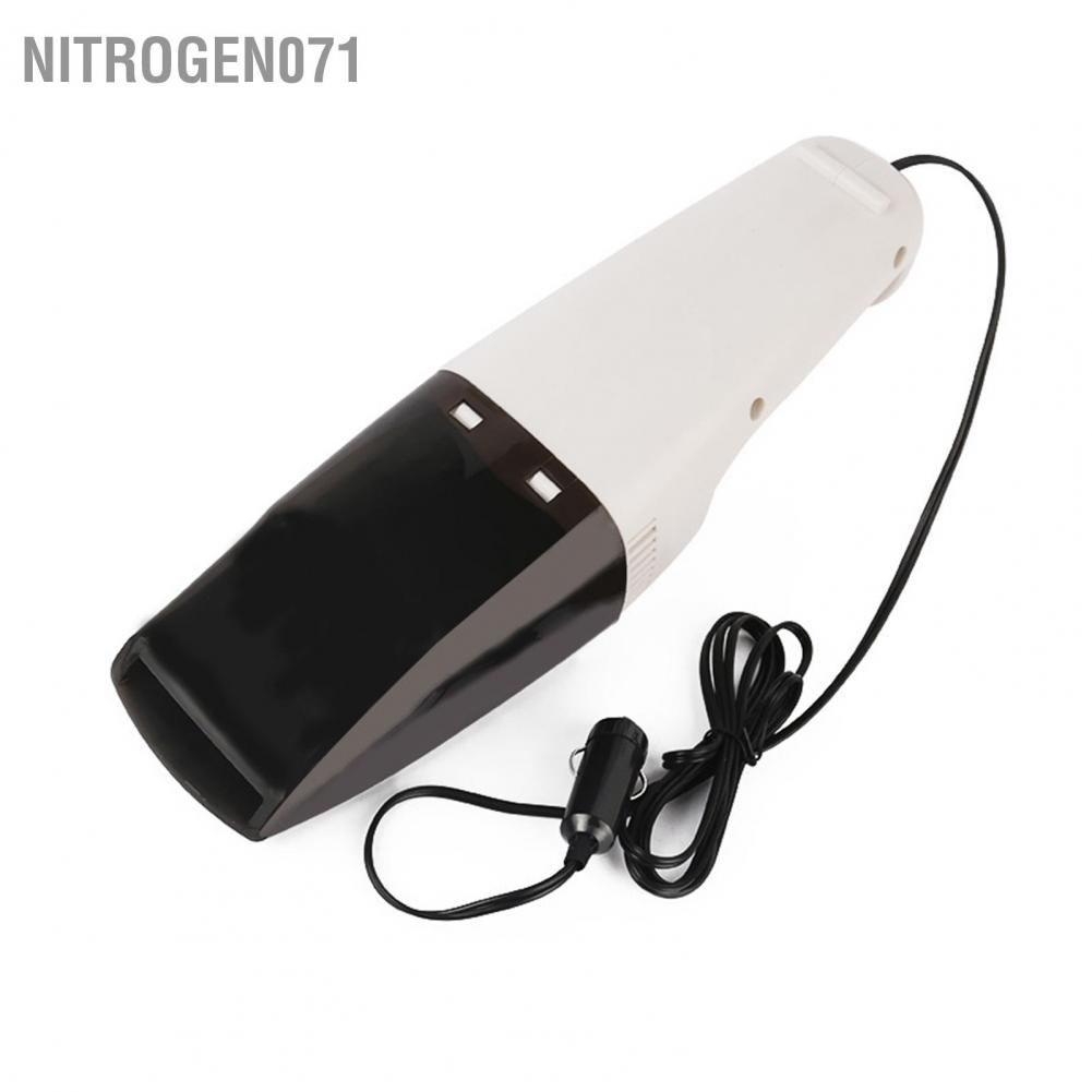 Nitrogen071 Máy hút bụi xe hơi - Máy hút bụi cầm tay mini điện áp 12V cho ô tô cực khoẻ
