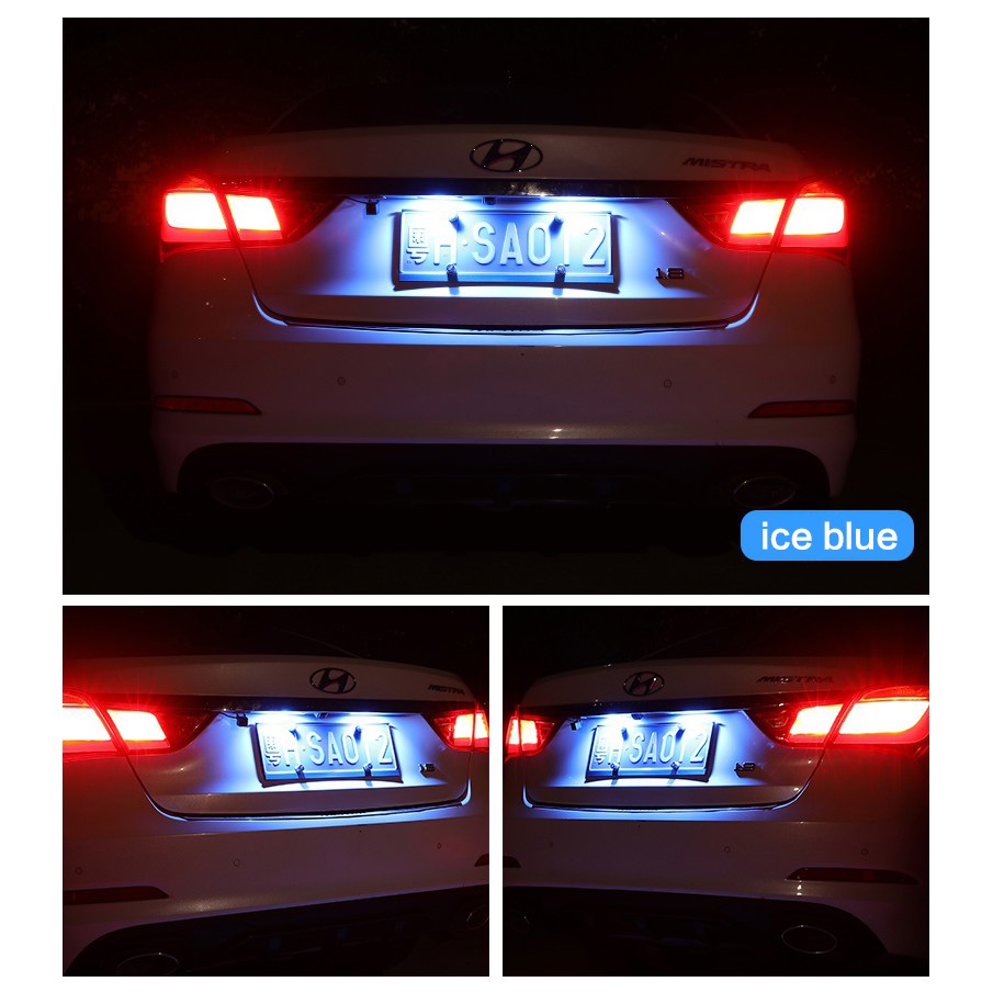 Bóng Đèn LED T10 W5W 194 Chipets Cho Xe Hơi