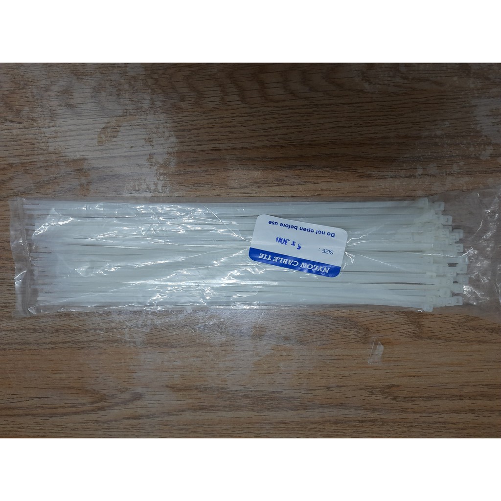 Dây Thít, Dây Rút, Lạt Nhựa 3x100 / 3x150 / 4x200 / 5x200 / 5x300