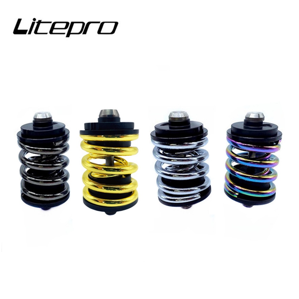 Phuộc giảm xóc Litepro titan cho xe đạp Brompton 3Sixty