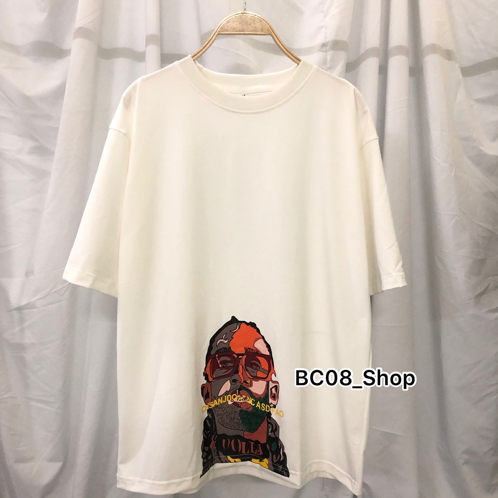 Áo thun DOLLA Tay lỡ phong cách ulzzang cực ngầu