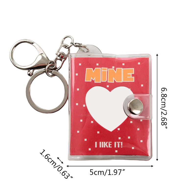 Album Ảnh 20 Ngăn Mini Bằng Nhựa PVC