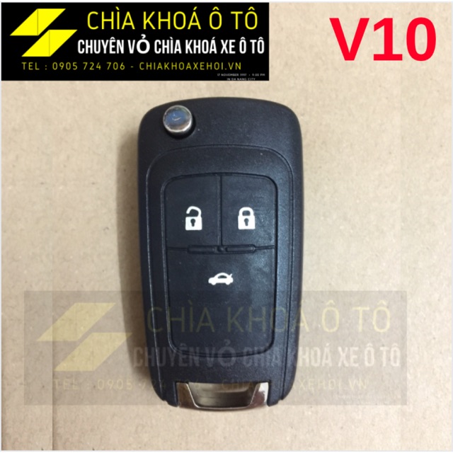 Vỏ Chìa Khoá Cho Xe Chevrolet Cruze, Colorado, Orlando