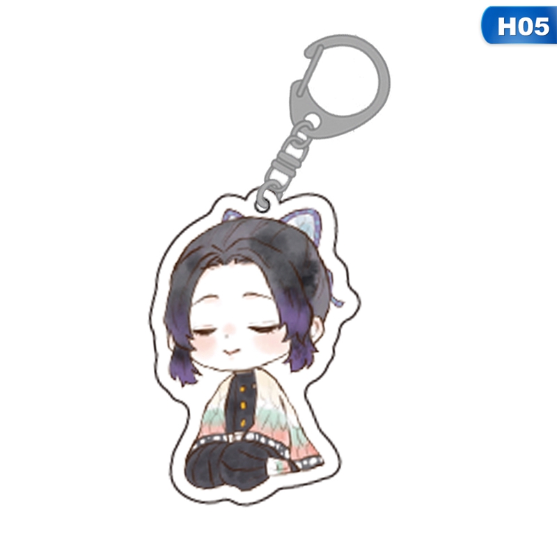 Móc khóa họa tiết nhân vật anime dễ thương