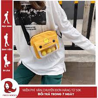 Túi đeo chéo gà con phong cách Hàn Quốc