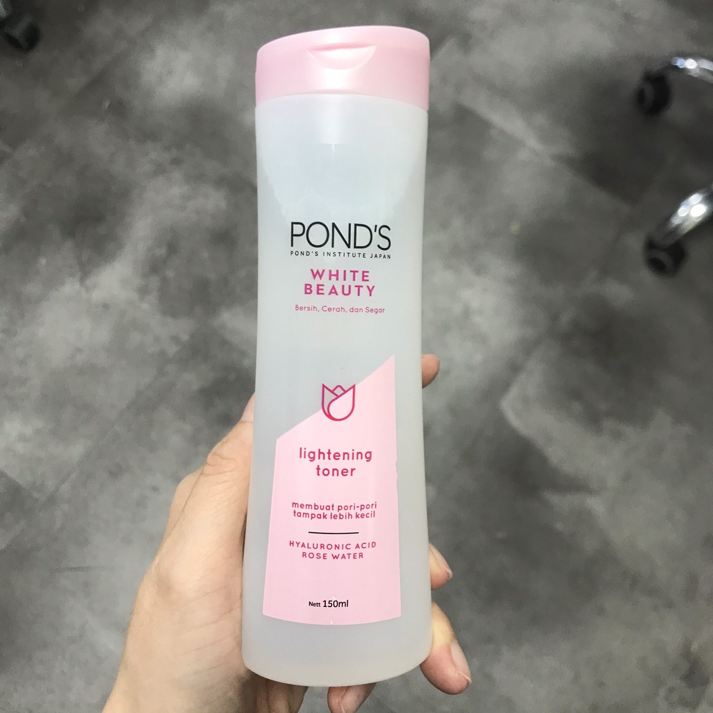 Nước hoa hồng PONDS Trắng Da White Beauty Lightening Toner 150ml/ Toner Pond s