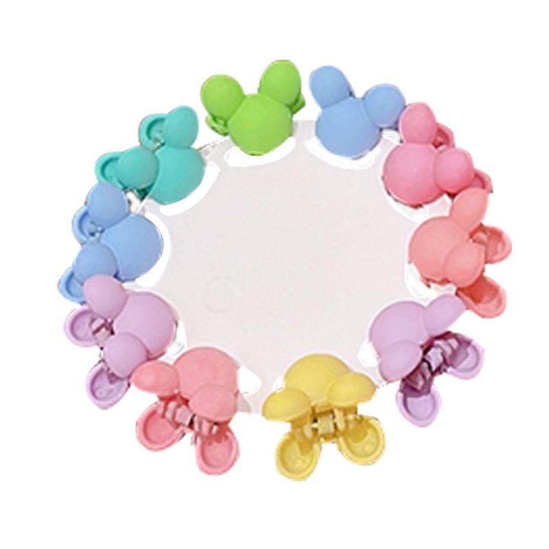 [HCM] Set 10 kẹp cua nhiều mẫu xinh xắn cho bạn gái phong cách Hàn Quốc - Selenshop