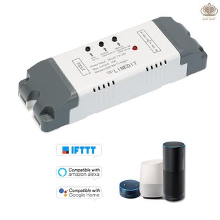 Mô đun công tắc wifi thông minh eWeLink không dây 2CH DC/AC7-32V điều chỉnh bằng app