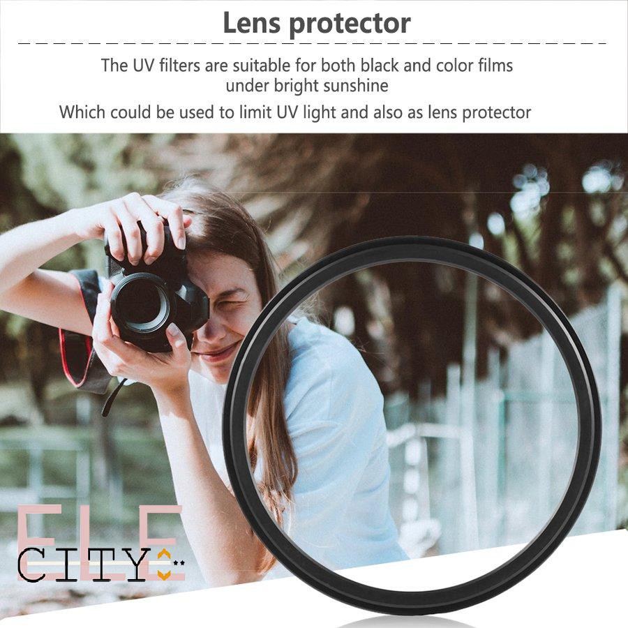Kính Lọc Tia UV Siêu Tím 58mm 111Ee Cho Máy Ảnh Dslr