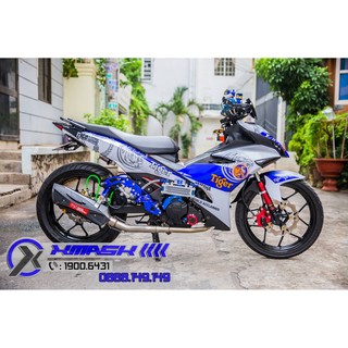 Decal Tem Trùm Xe Exciter 150 Mẫu Tiger Beer