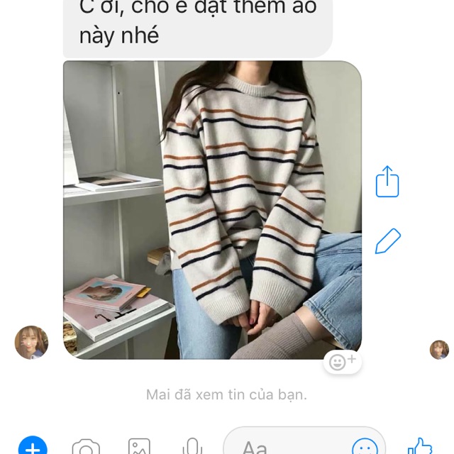 Áo len order taobao