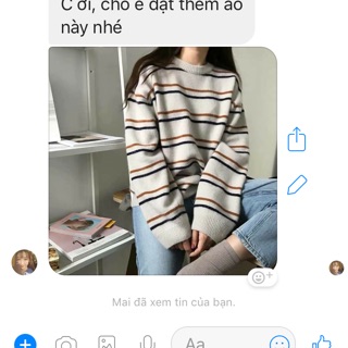Áo len order taobao