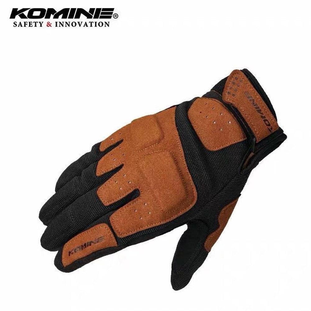 Găng Tay Lái Xe Cảm Ứng Thông Thoáng KOMINE GK-227 Urban