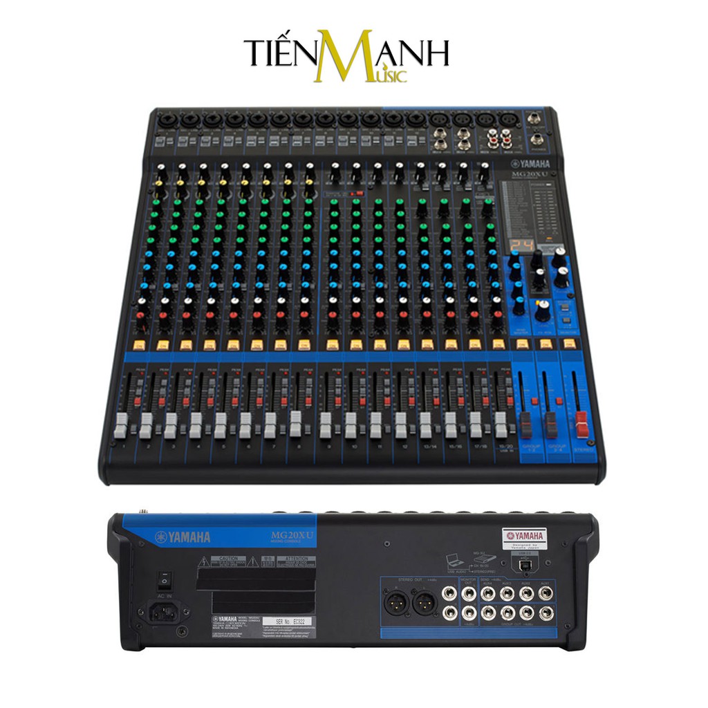 [Chính Hãng] Yamaha MG20XU Soundcard kiêm Bàn Trộn Mixer Interface Stereo Mixing Console Phòng Thu Studio Mix MG20