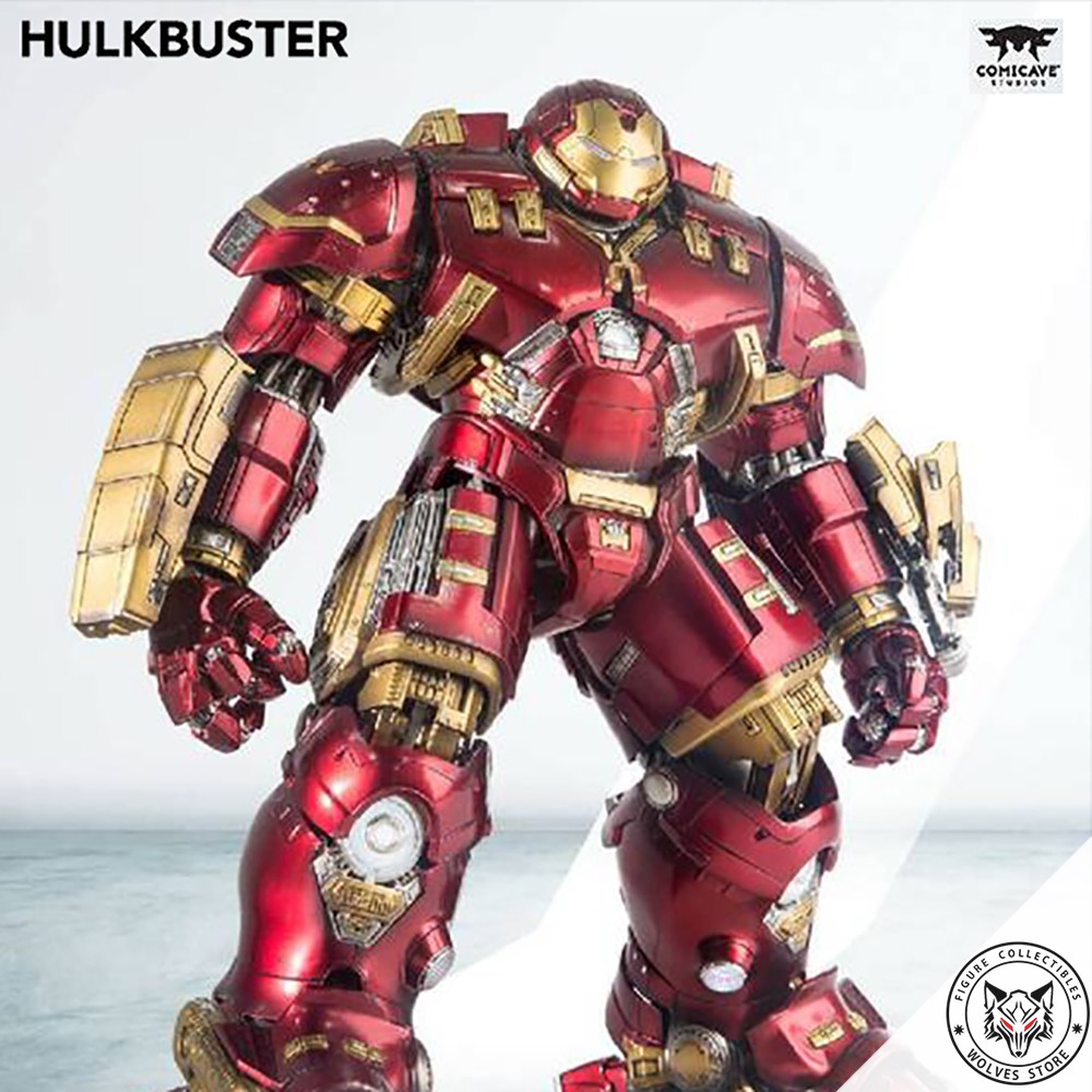 [Hàng có sẵn] Mô hình chính hãng Iron man Mk44 - Hulkbuster tỷ lệ 1/12 của Comicave