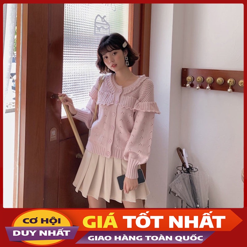 Áo Len Bèo Tay Bồng Hàng Quảng Châu M6015-Violet