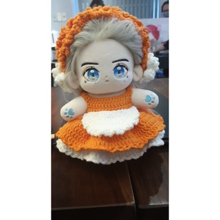 Outfit doll 10cm, 20cm- Váy dành dành